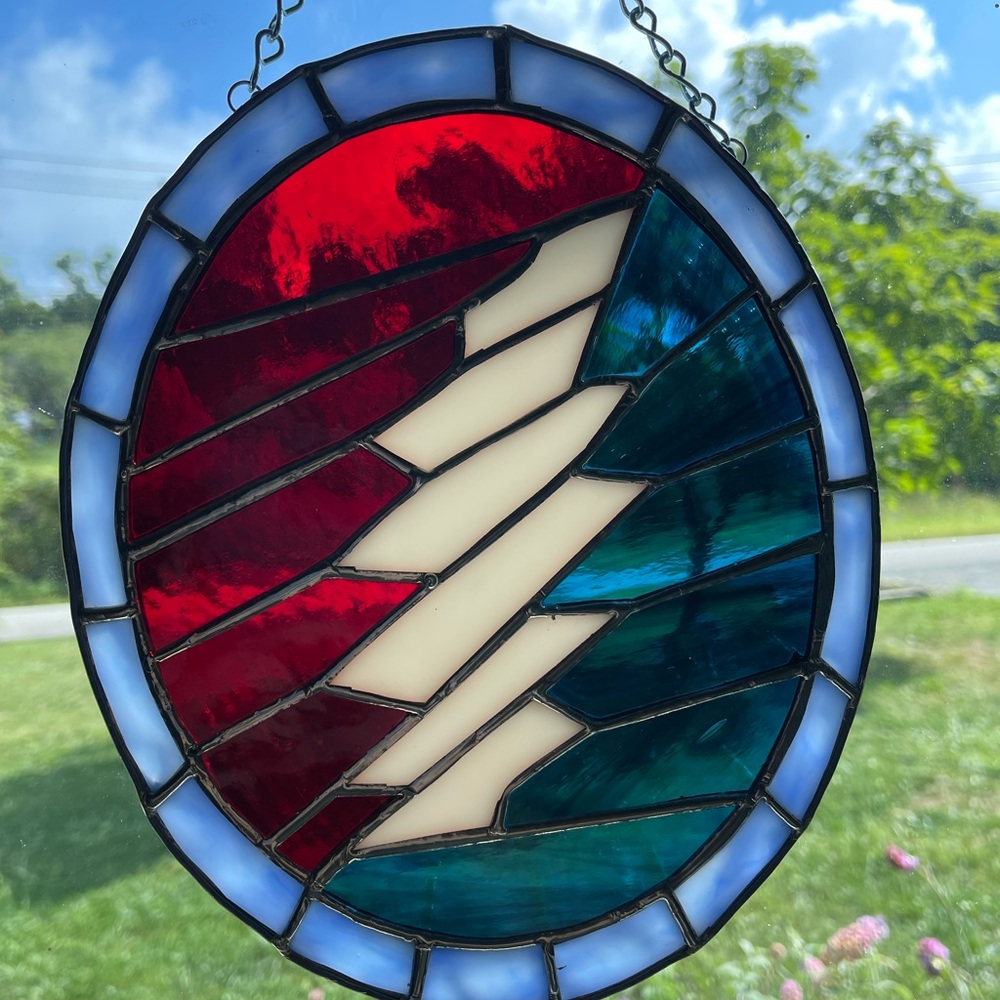 Grateful Dead Stained Glass